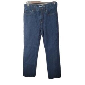 Lands End Classic Straightleg Girls Jeans Size 14